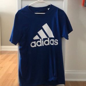Blue Adidas shirt